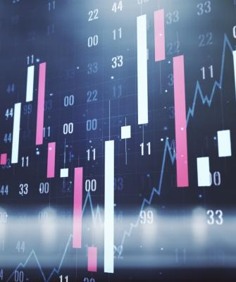 Χρηματιστήριο μετοχών γράφημα