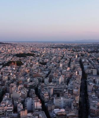 Αθήνα αεροφωτογραφία κτιρίων