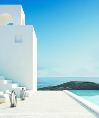 luxury hotel in Greece