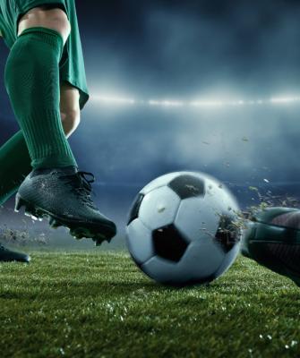 Ποδοσφαιριστής σε δράση