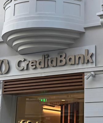 Κατάστημα CrediaBank πρόσοψη