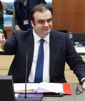 Κυριάκος Πιερρακάκης Eurogroup