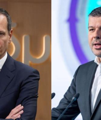 Μάνος Μανουσάκης και Γιώργος Στάσσης