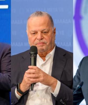  Ανδρέας Σιάμισιης, Ευάγγελος Μυτιληναίος, Γιώργος Στάσσης
