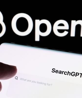Λογότυπο OpenAI και SearchGPT