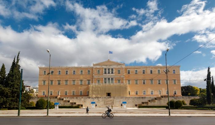 Το κτίριο της Βουλής στην Αθήνα Κτίριο Ελληνική Βουλή