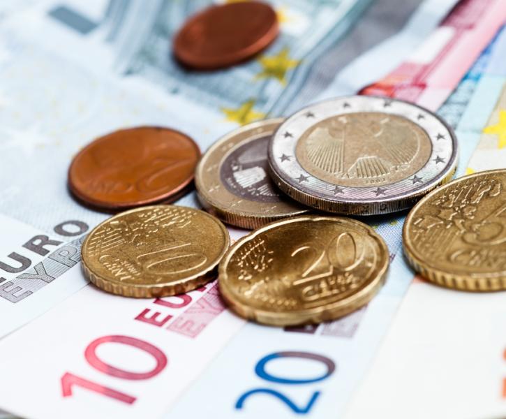 Χαρτονομίσματα και κέρματα ευρώ
