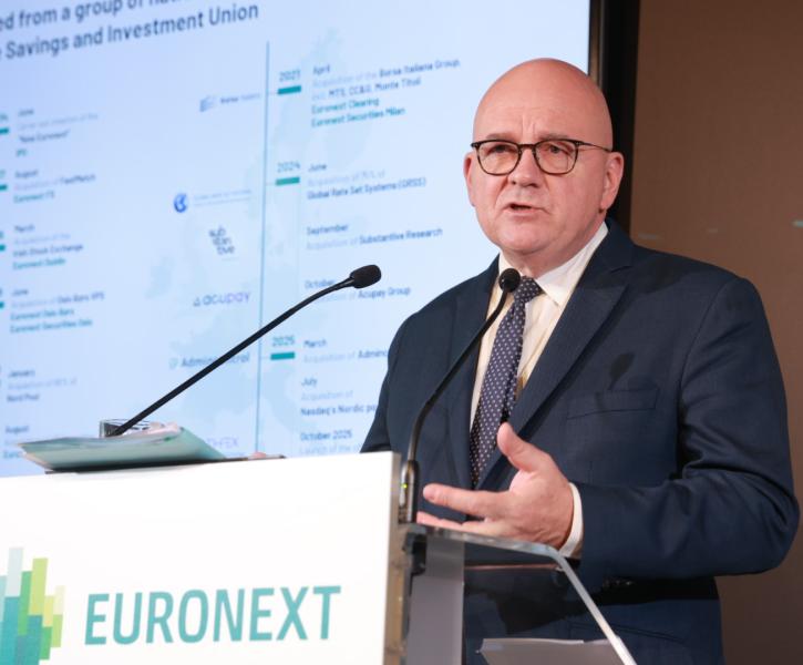 Πρόεδρος και διευθύνων σύμβουλος της Euronext, Στεφάν Μπουζνά