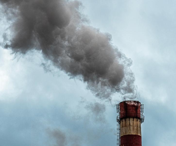 Εκπομπή διοξειδίου καμινάδας