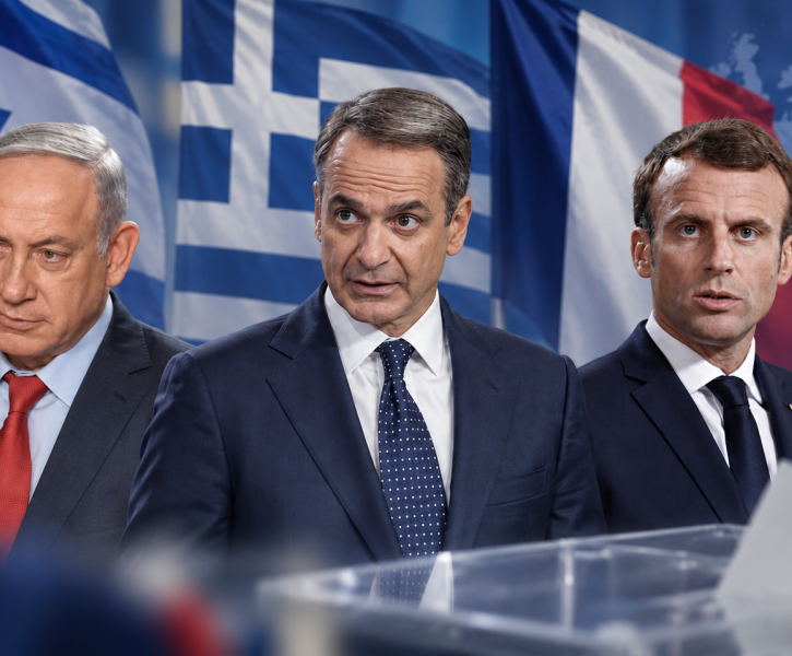 Νετανιάχου, Μητσοτάκης, Μακρόν