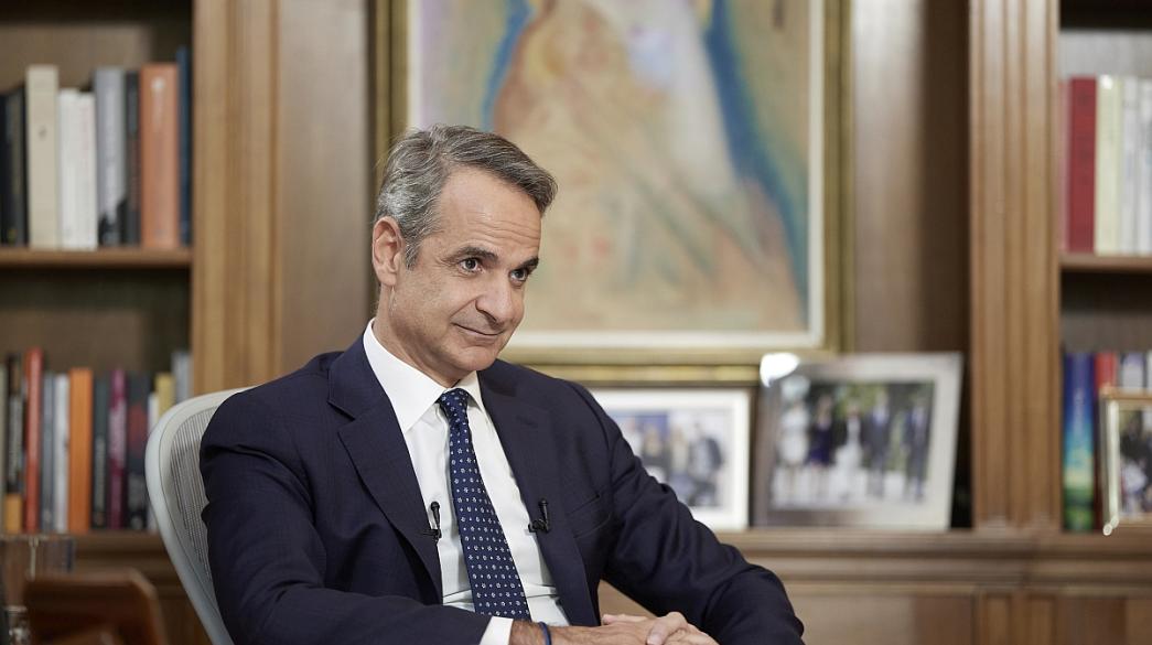 Κυριάκος Μητσοτάκης γραφείο