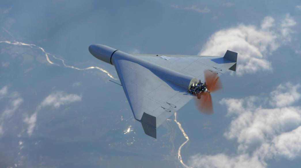 Άνωθεν θέα ντρόουν πολέμου