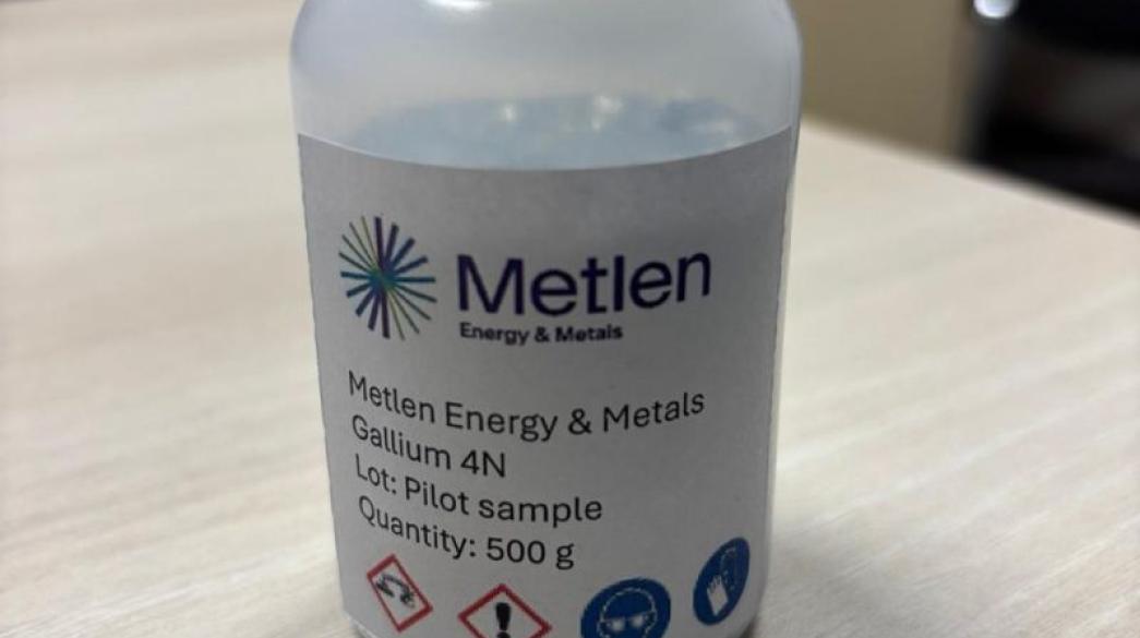 Φιάλη γάλλιου Metlen