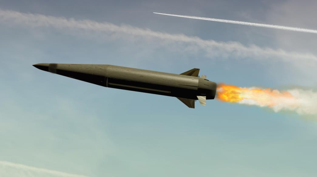 Πύραυλος σε πτήση