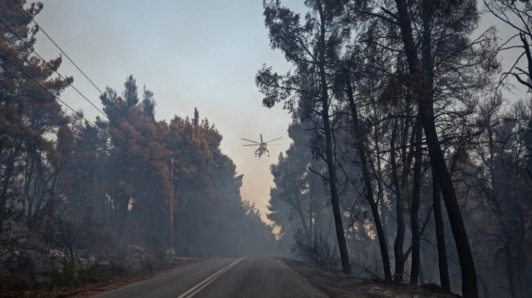 Πυροσβεστικό ελικόπτερο, πυρκαγιά