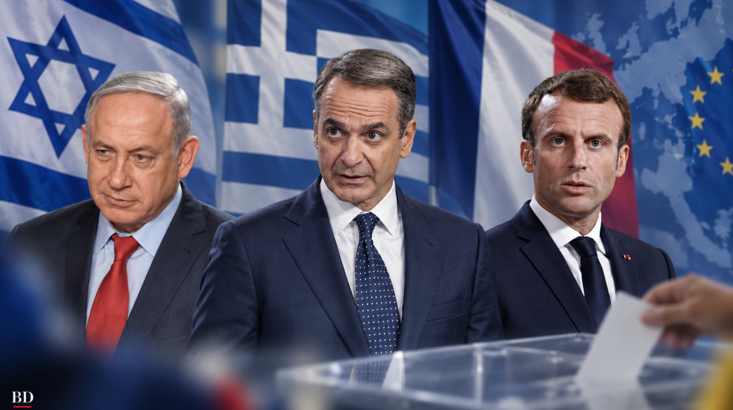 Νετανιάχου, Μητσοτάκης, Μακρόν