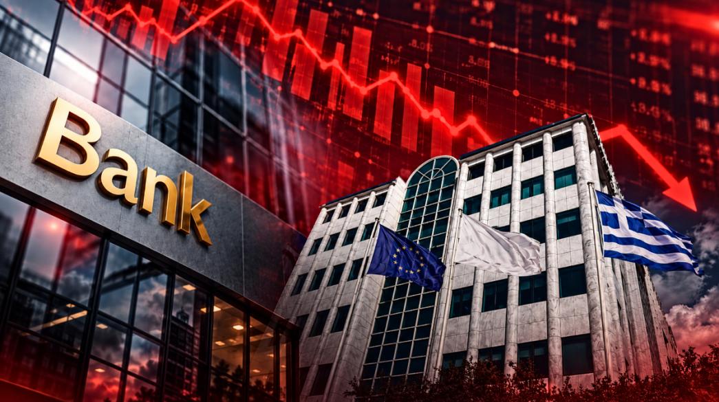 Πτώση τραπεζικών μετοχών