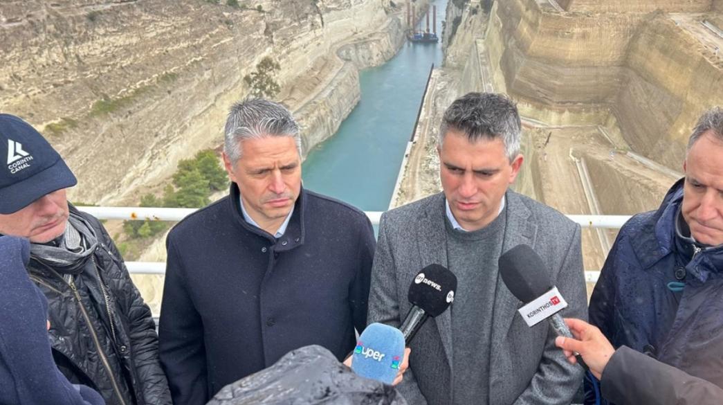 Χρίστος Δήμας και δημοσιογράφοι