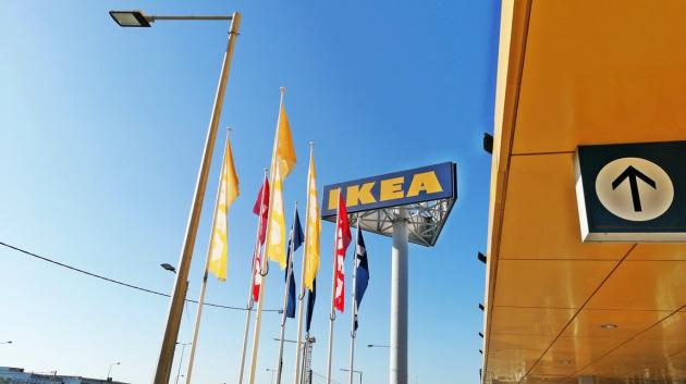 Κατάστημα IKEA εξωτερικά