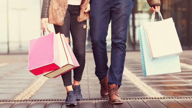 Ζευγάρι σε αγορές