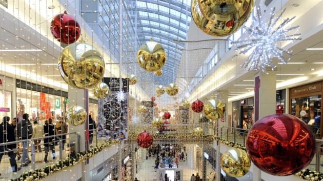 Χριστουγεννιάτικο εμπορικό κέντρο