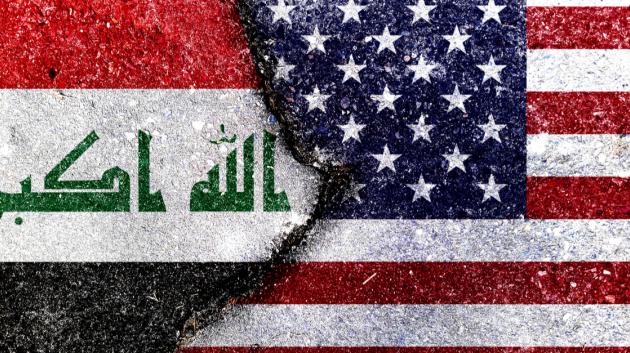 Σημαίες ΗΠΑ και Ιράκ