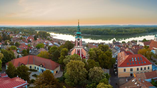 Άποψη Σερβίας από ψηλά