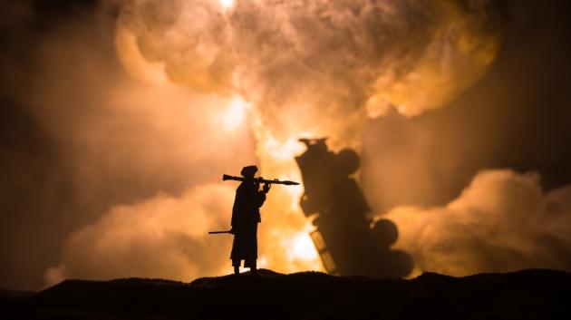 Αφγανός μαχητής πεδίο μάχης