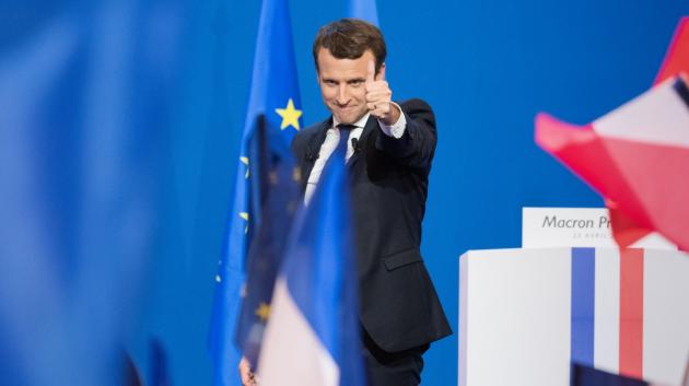 Εμανουέλ Μακρόν πορτρέτο