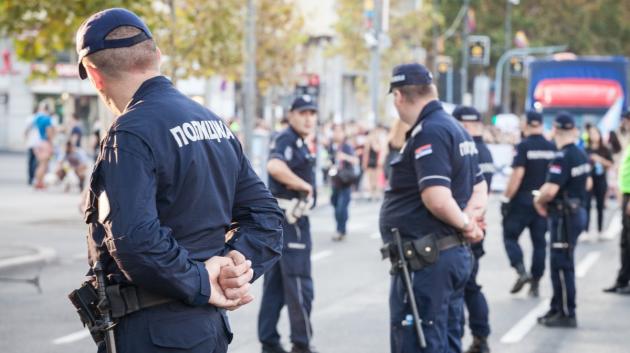 Serbia-Police