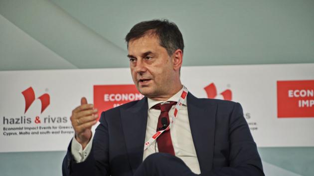 Επιχειρηματίας σε συνέδριο