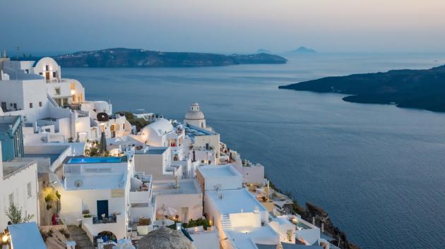 Santorini, Fira, Nisia, Tourismos, Turism