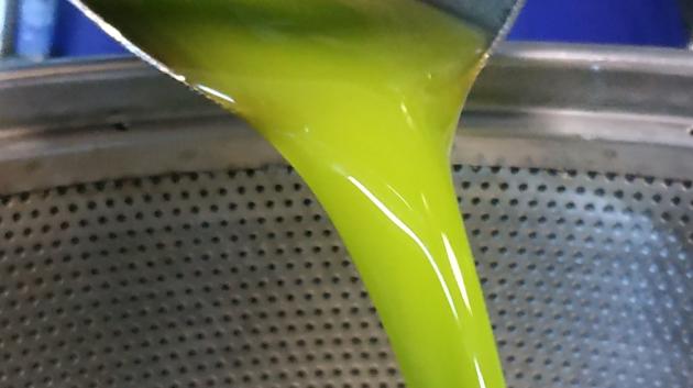 ελαιόλαδο φρέσκο ροή