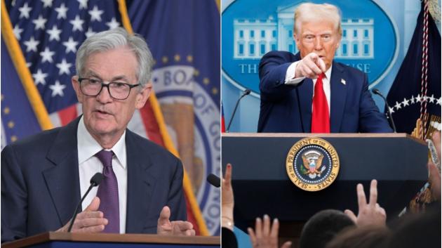 Ντόναλντ Τραμπ και Τζερόμ Πάουελ