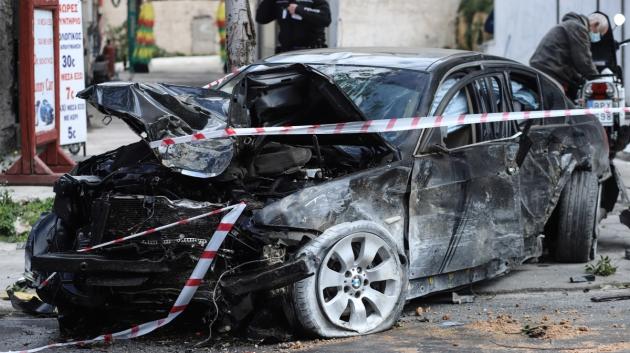 Διαλυμένο αυτοκίνητο τροχαίου