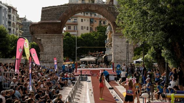 Πλήθος σε αθλητικό γεγονός