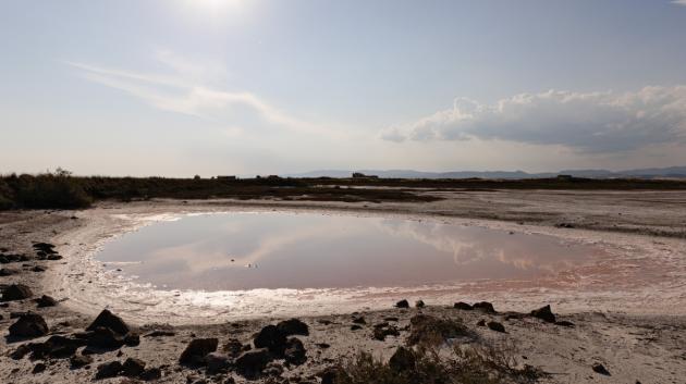 Λιμνοδεξαμενή με ξηρασία