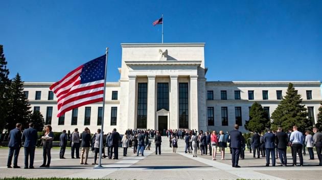 Αμερικανική σημαία κτίριο