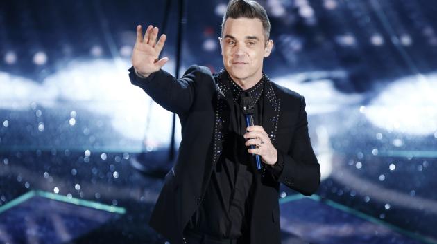 Ρόμπι Γουίλιαμς στη σκηνή