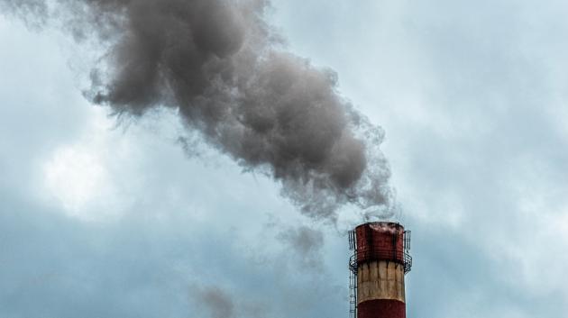 Εκπομπή διοξειδίου καμινάδας