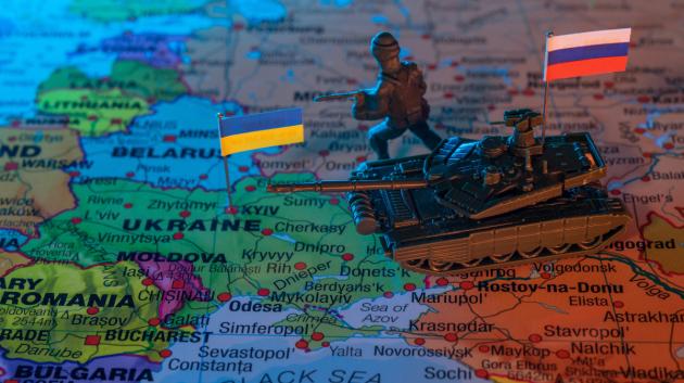 Χάρτης Ουκρανίας πόλεμος