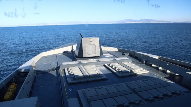 Φρεγάτα Κίμων κατάστρωμα