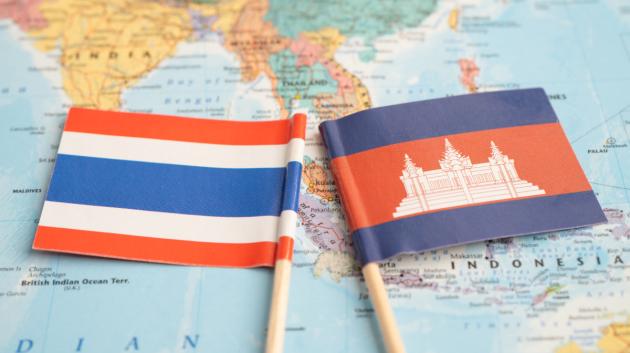 Καμπότζη, Ταϊλάνδη