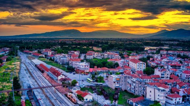 Ηλιοβασίλεμα στη Δράμα