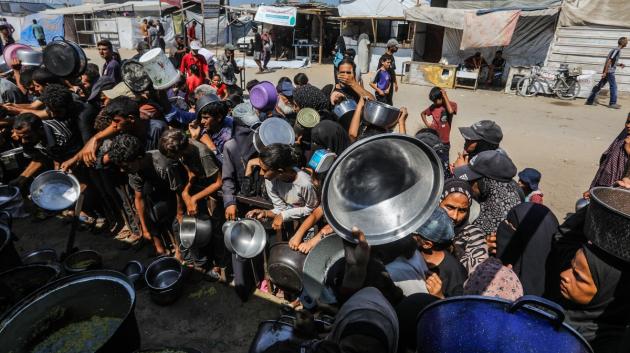 Πλήθος στη Γάζα