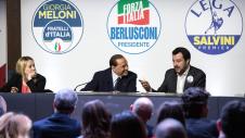 Berlusconi, Salvini, Italia