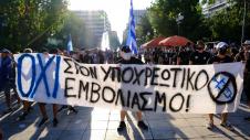 Anti-vaxxers demonstration, Athens / Διαμαρτυρία κατά του εμβολιασμού, Αθήνα