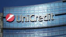 UniCredit, Italy, Italia, Banks, Trapezes