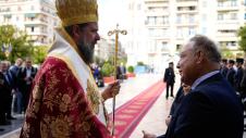 Τελετή στον Άγιο Δημήτριο Ιεράρχης Αγίου Δημητρίου