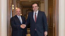  Γιώργος Ζανιάς και Κυριάκος Πιερρακάκης